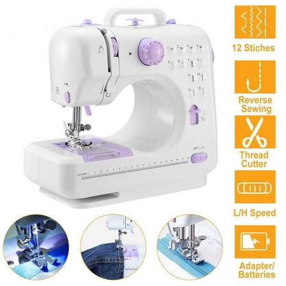 Electric Sewing Machine 12 Stitches with Foot Pedal DailySale
