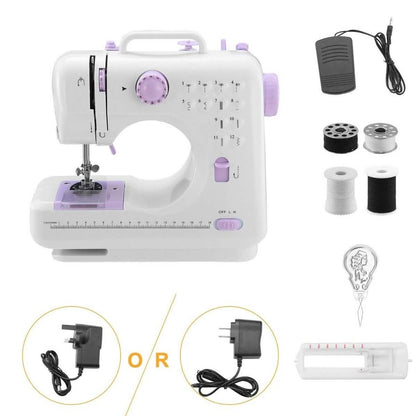 Electric Sewing Machine 12 Stitches with Foot Pedal DailySale