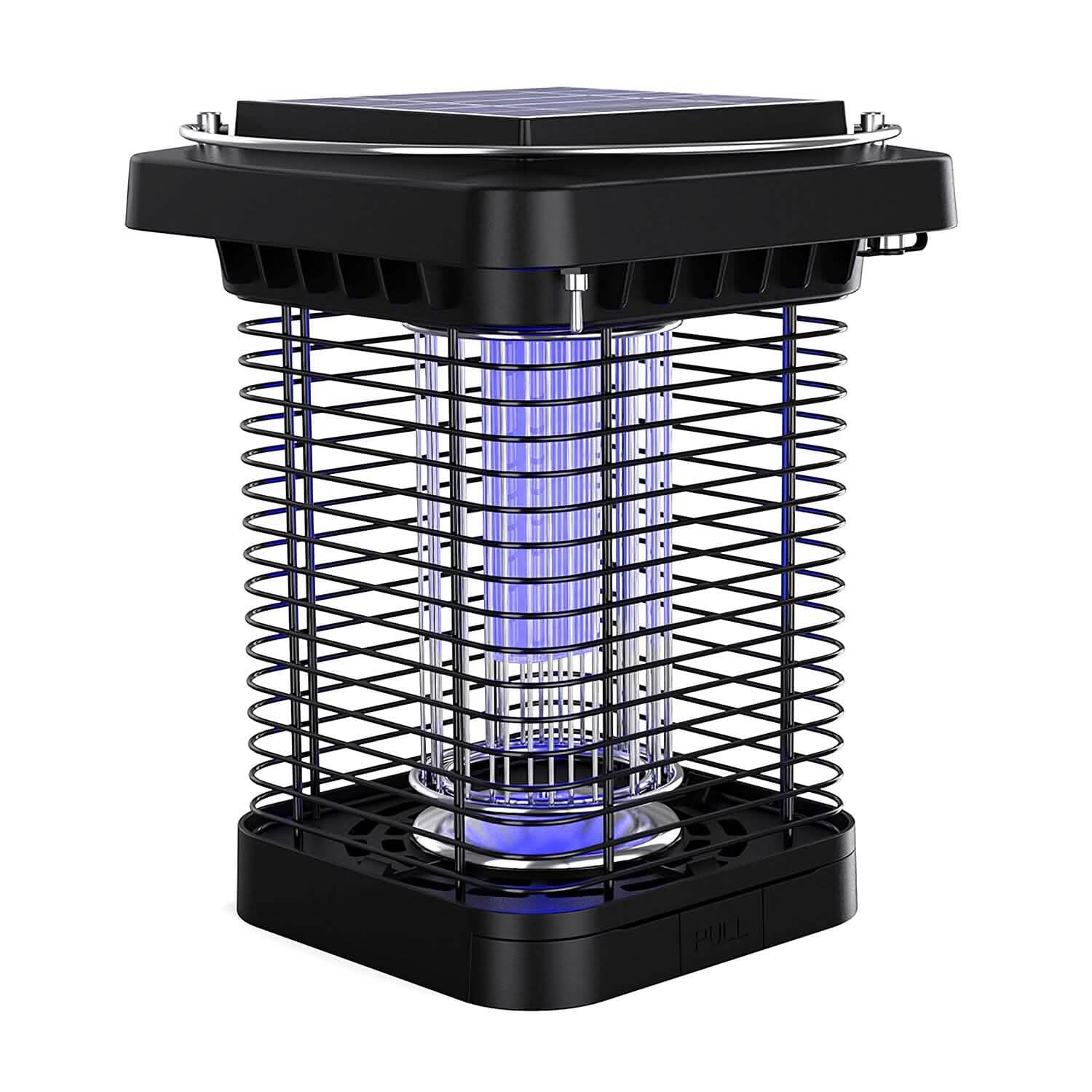 Electric Solar Powered Bug Zapper Lamp IP65 Waterproof for Indoor and Outdoor DailySale