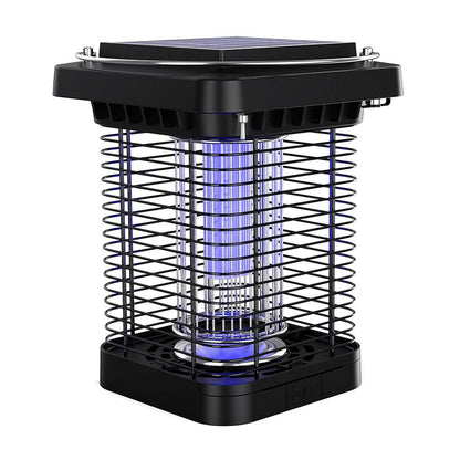 Electric Solar Powered Bug Zapper Lamp IP65 Waterproof for Indoor and Outdoor DailySale