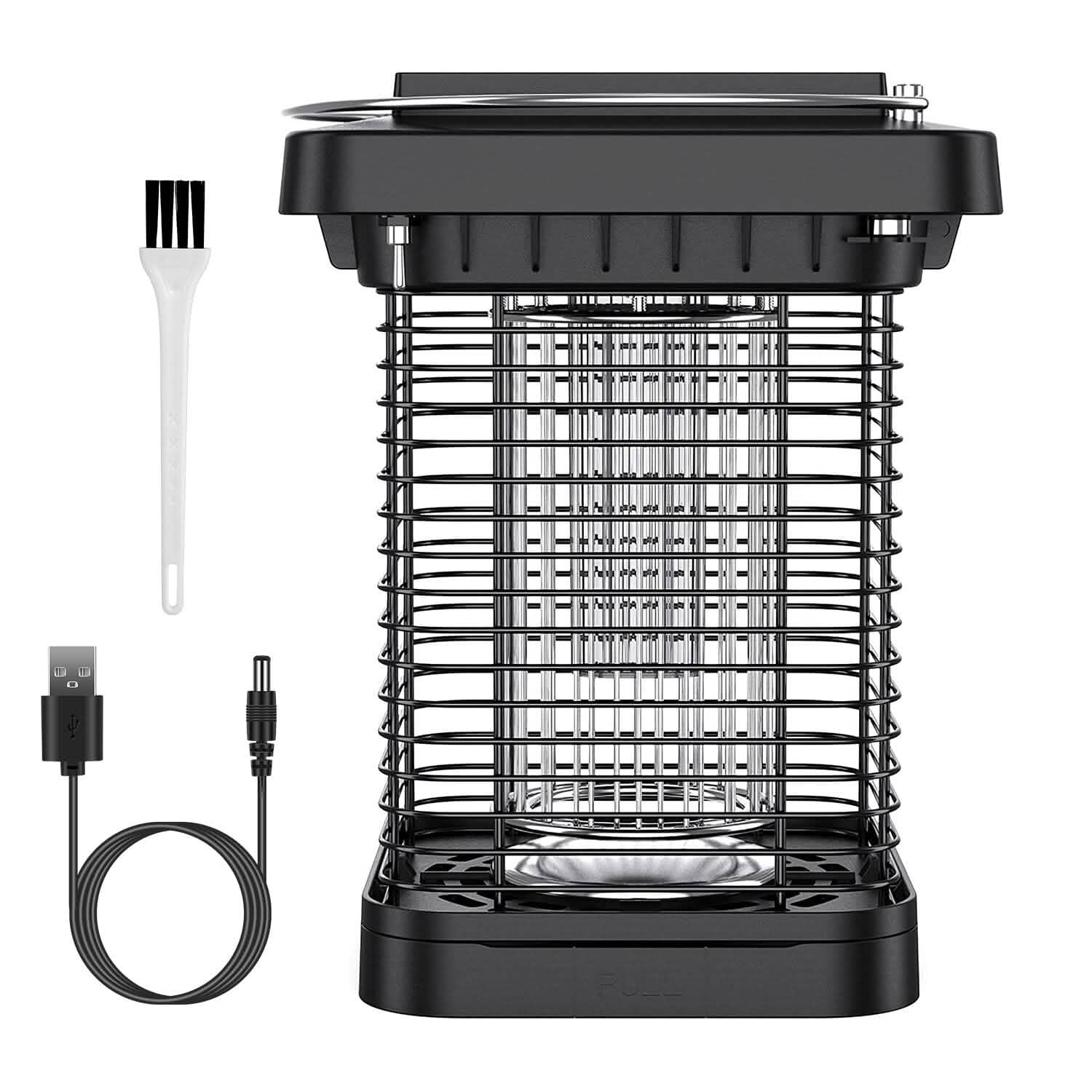 Electric Solar Powered Bug Zapper Lamp IP65 Waterproof for Indoor and Outdoor DailySale