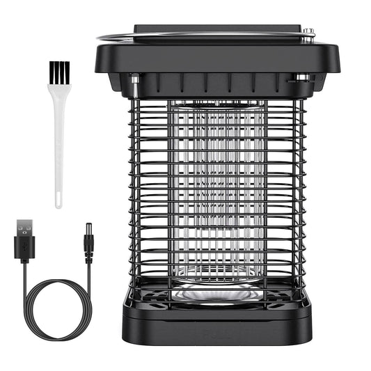 Electric Solar Powered Bug Zapper Lamp IP65 Waterproof for Indoor and Outdoor DailySale