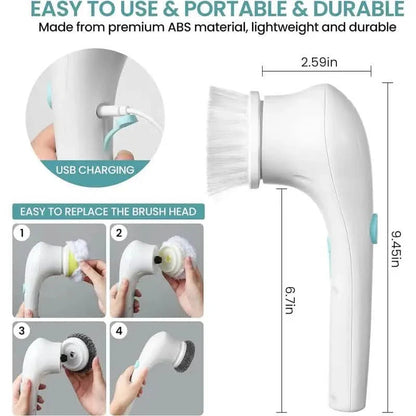 Electric Spin Scrubber for Bathtub, Kitchen, Dish, Sink, Tub and Tile DailySale