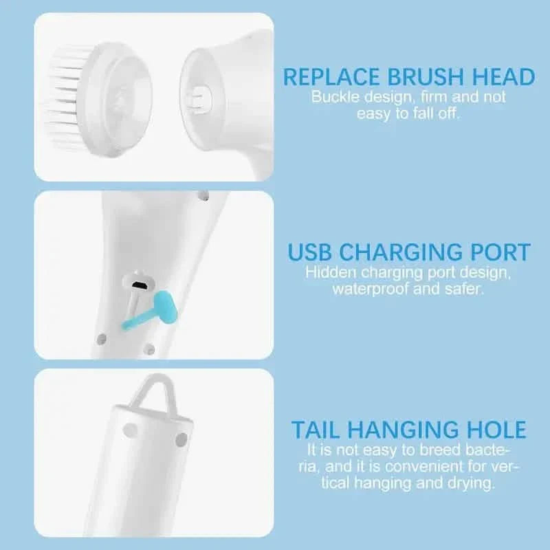 Electric Spin Scrubber for Bathtub, Kitchen, Dish, Sink, Tub and Tile DailySale