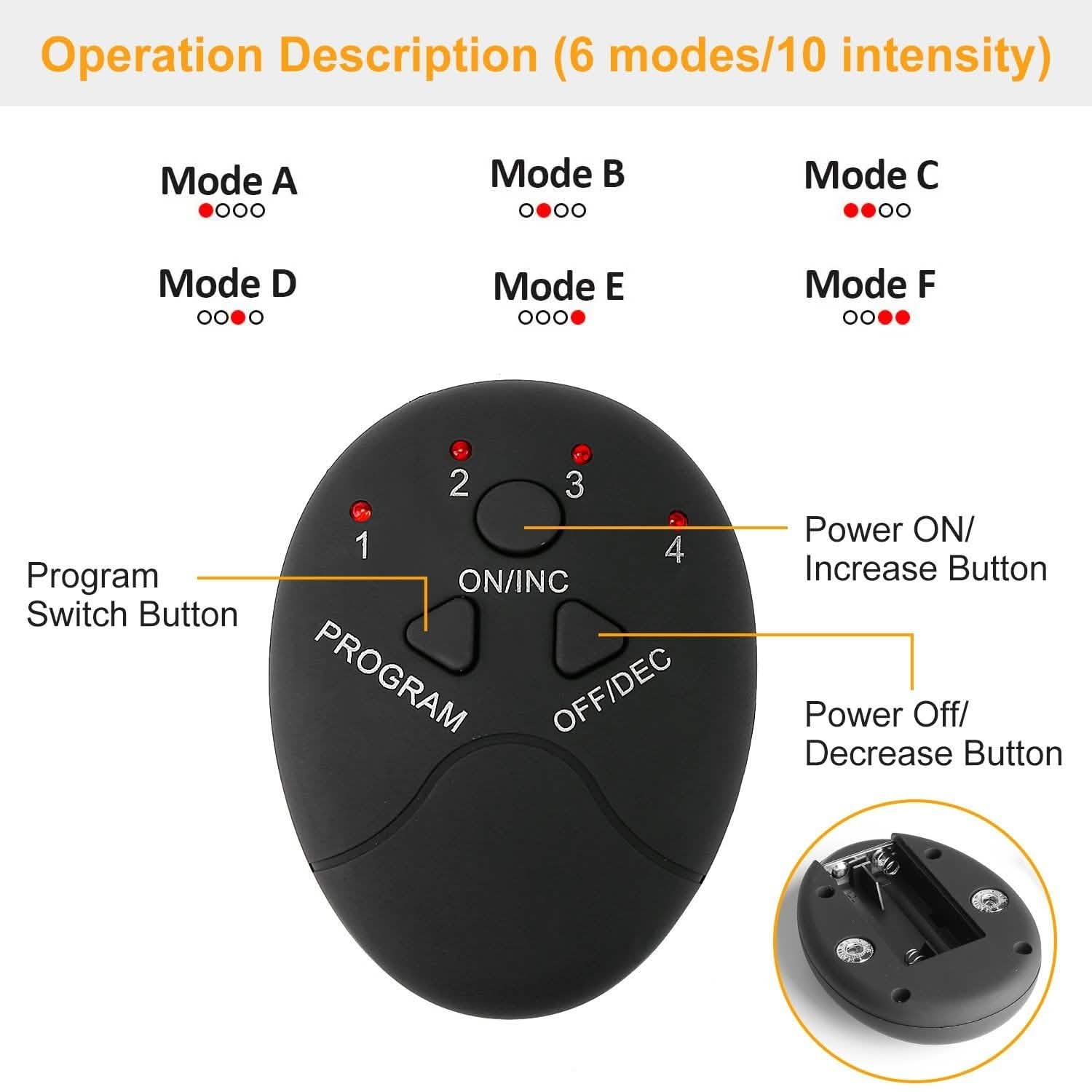 Electric Stimulator Massage Pad DailySale