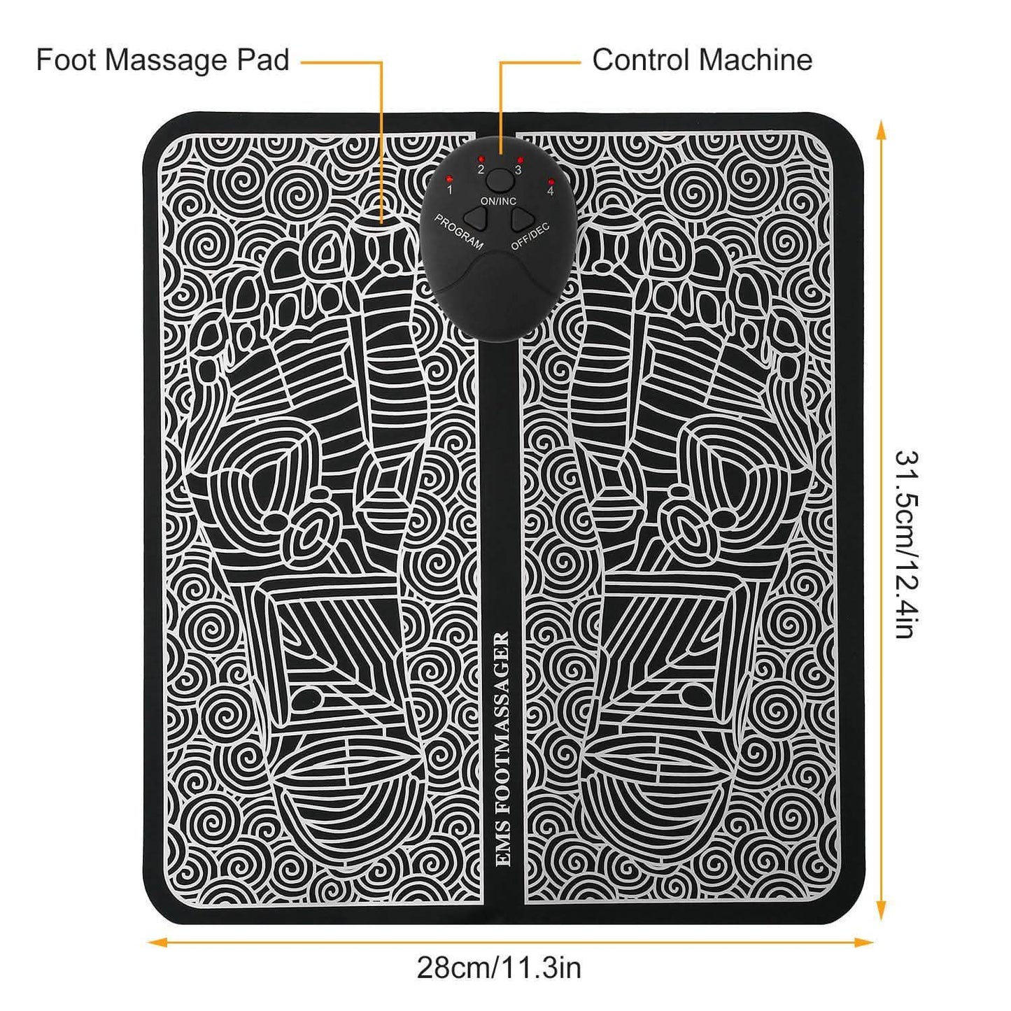 Electric Stimulator Massage Pad DailySale