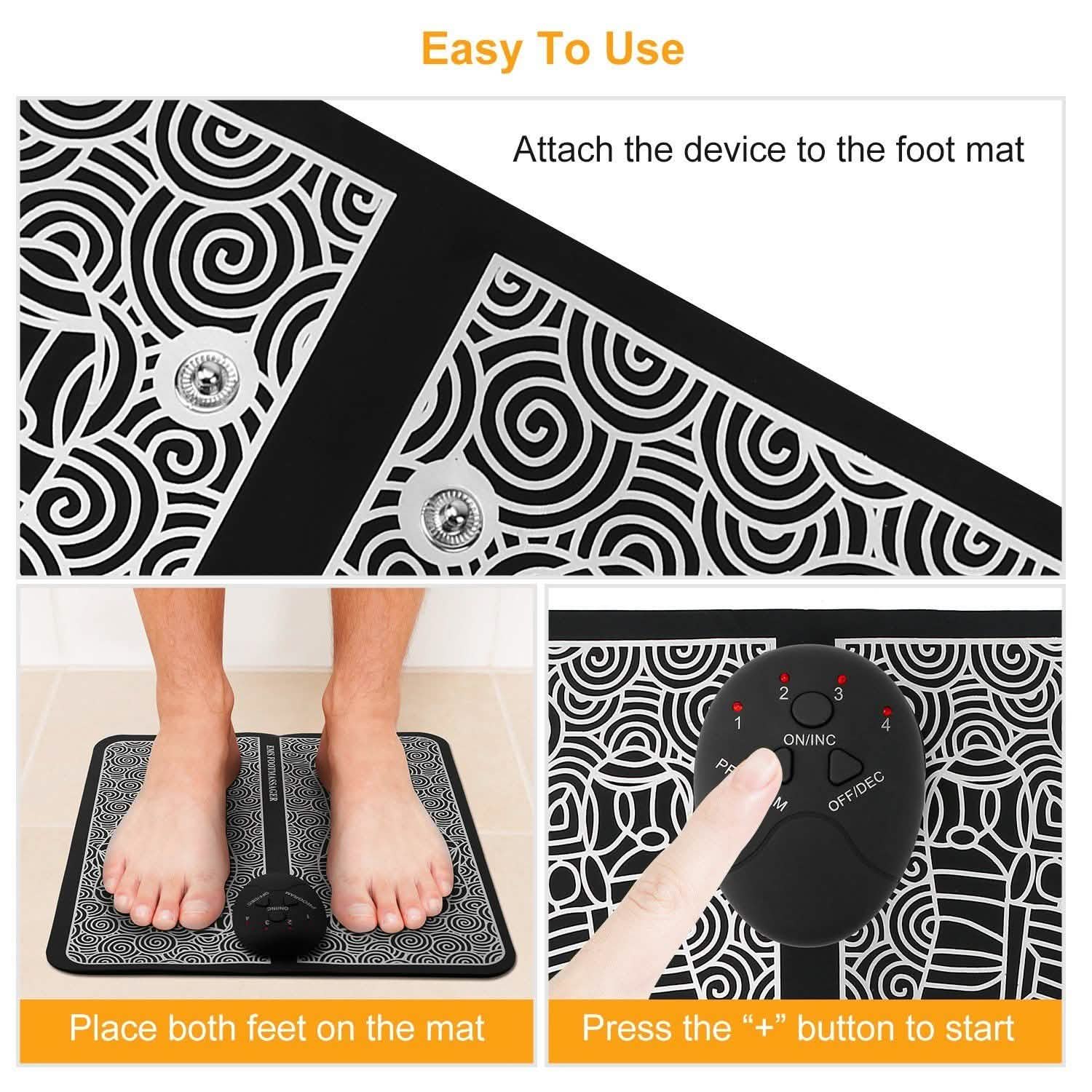 Electric Stimulator Massage Pad DailySale