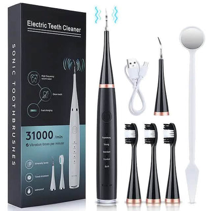 Electric Toothbrush Sonic Dental Scaler Teeth Whitening Kit DailySale