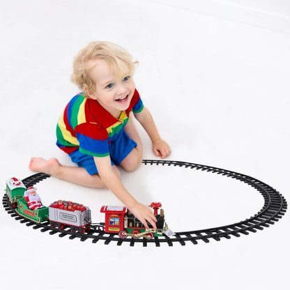 Electric Train Christmas Kid Toy Set DailySale