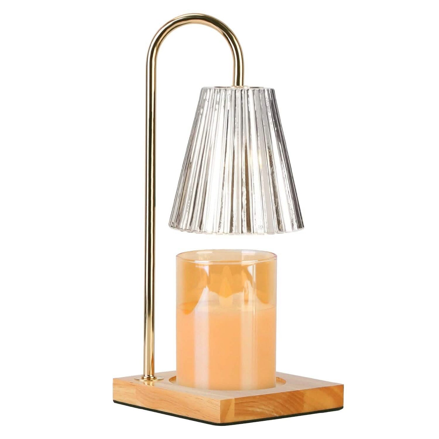 Electric Wax Melt Warmer Lamp Dimmable with 2 GU10 Bulbs 3-7in Adjustable Height 360º Rotatable DailySale