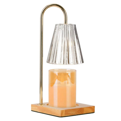 Electric Wax Melt Warmer Lamp Dimmable with 2 GU10 Bulbs 3-7in Adjustable Height 360º Rotatable DailySale