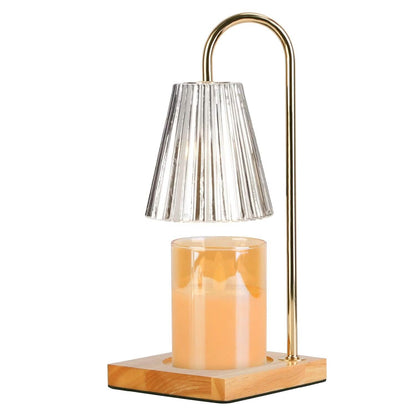Electric Wax Melt Warmer Lamp Dimmable with 2 GU10 Bulbs 3-7in Adjustable Height 360º Rotatable DailySale
