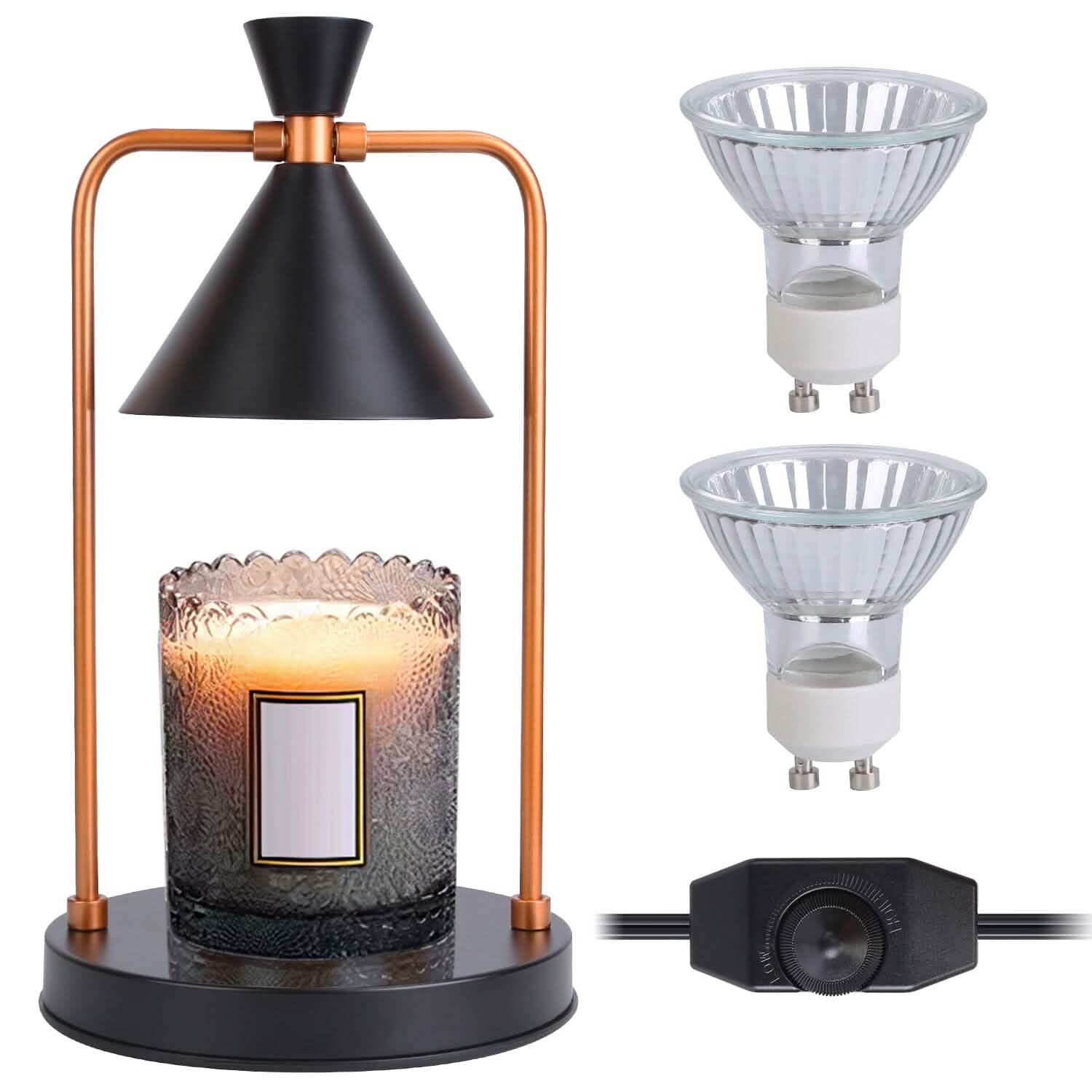 Electric Wax Melt Warmer Lamp Dimmable with 2 GU10 Bulbs DailySale