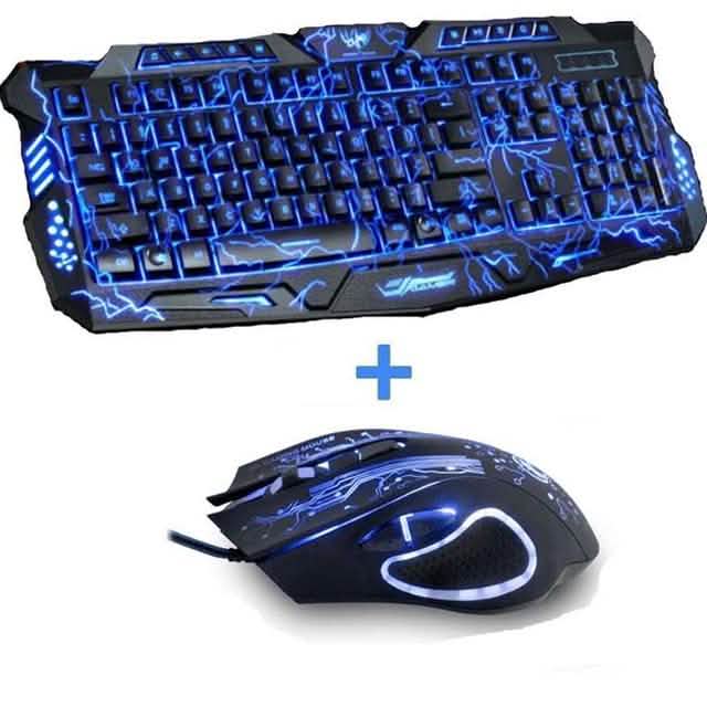 Electrified Gaming Keyboard and Mouse Set DailySale