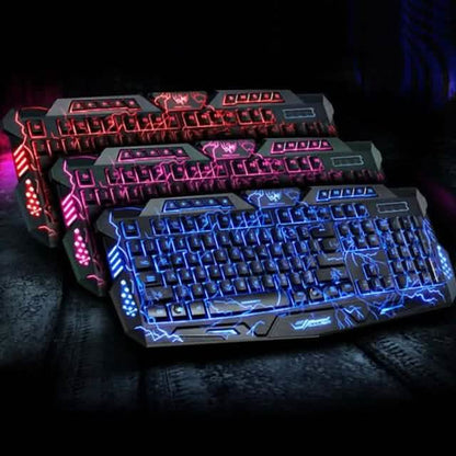 Electrified Gaming Keyboard and Mouse Set DailySale