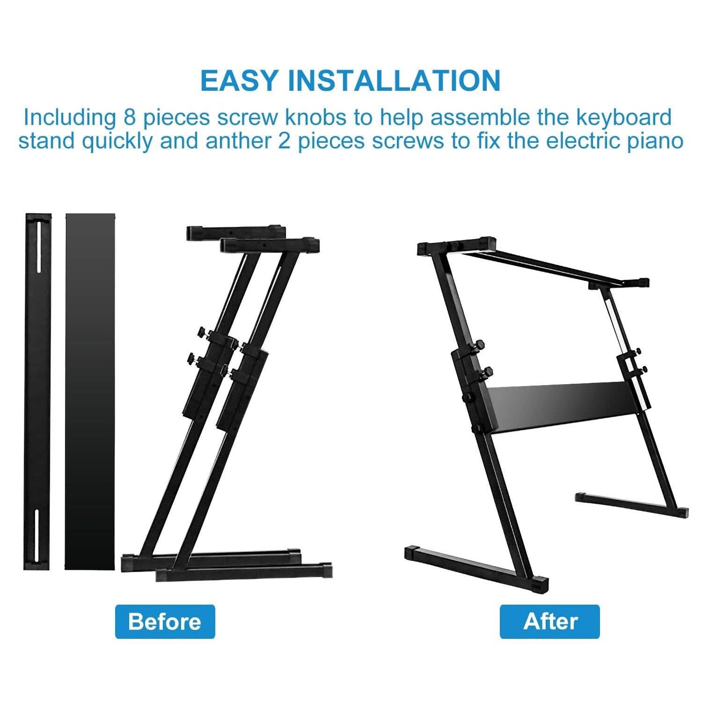 Electronic Piano Keyboard Stand DailySale
