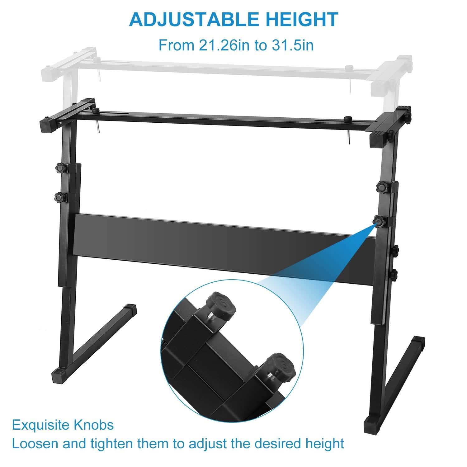 Electronic Piano Keyboard Stand DailySale