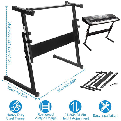 Electronic Piano Keyboard Stand DailySale