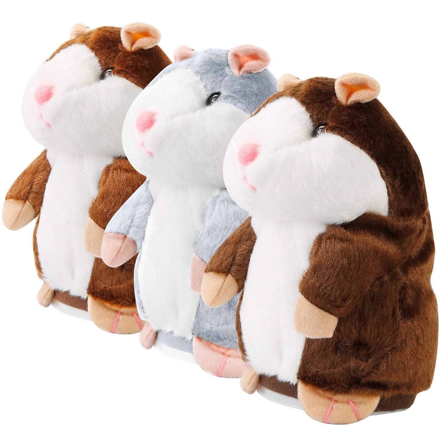 Electronic Talking Hamster Plush DailySale