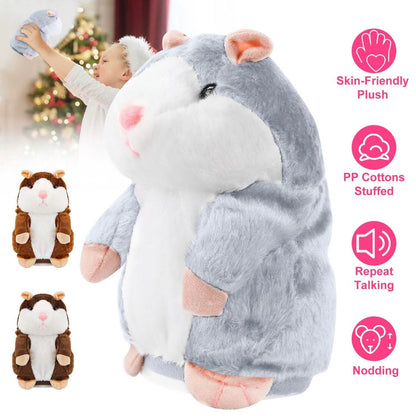 Electronic Talking Hamster Plush DailySale