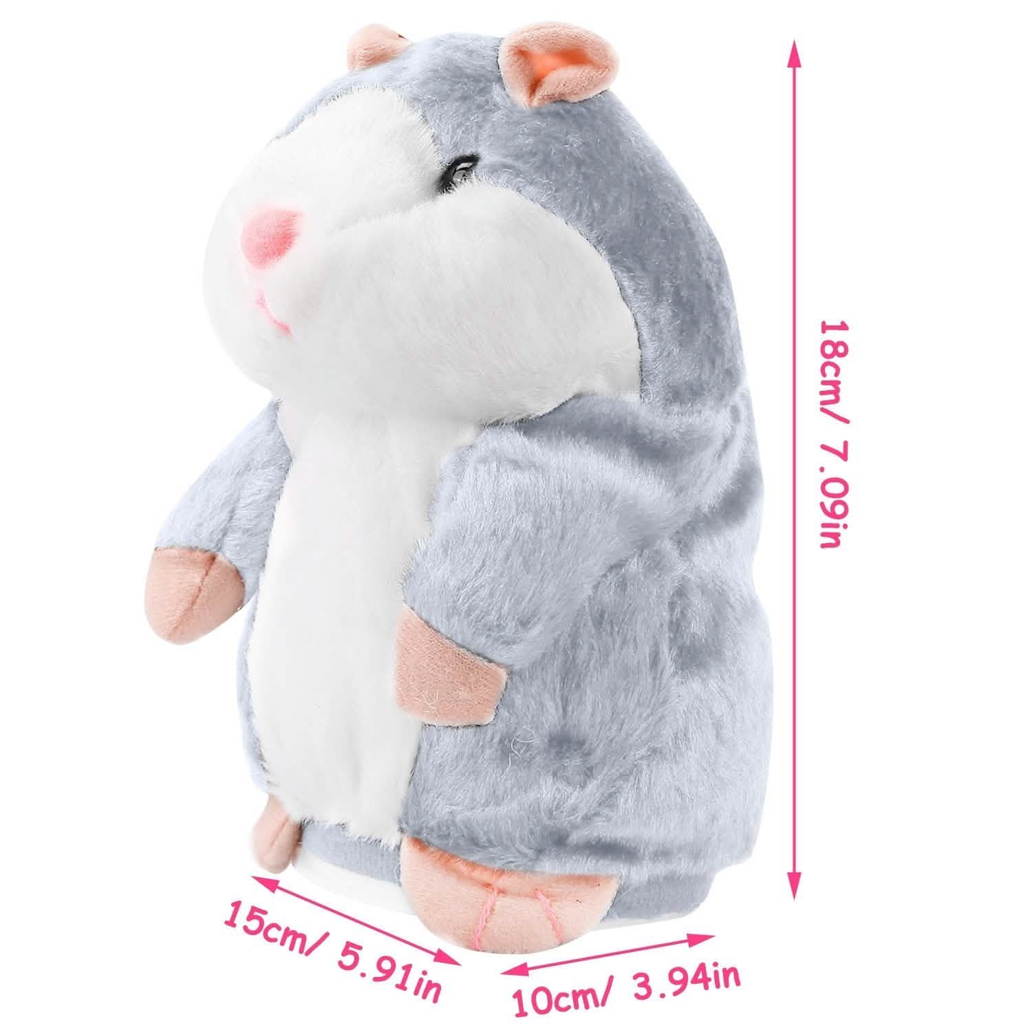 Electronic Talking Hamster Plush DailySale