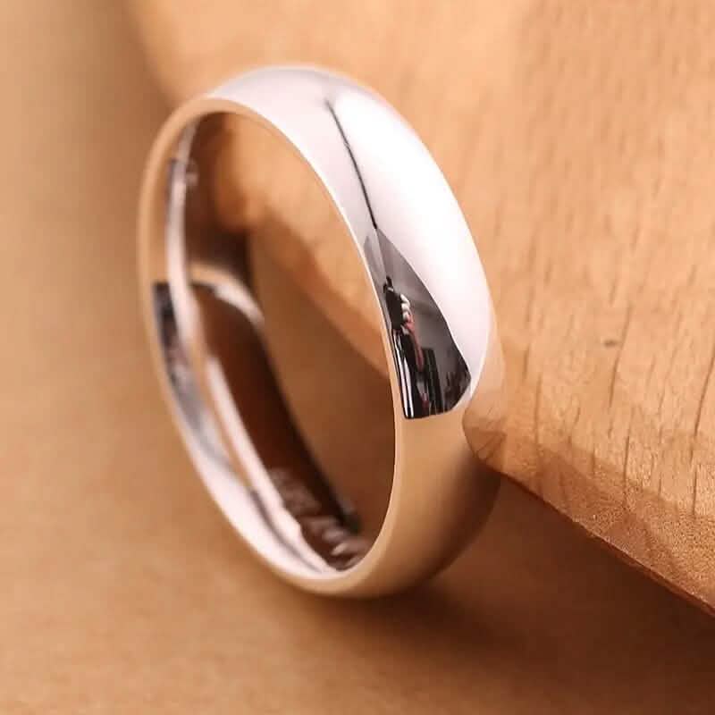 Elegant and Charming S925 Silver Wedding Band Ring DailySale