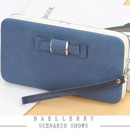 Elegant Bow Decor Phone Wallet DailySale