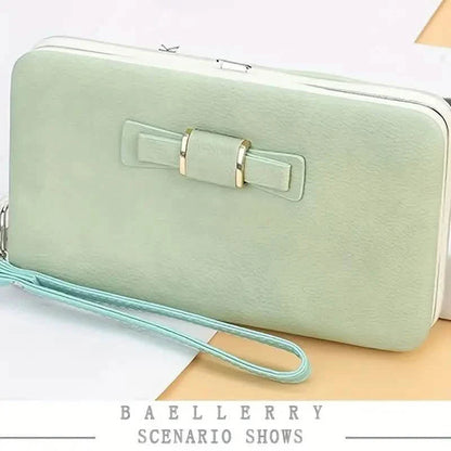 Elegant Bow Decor Phone Wallet DailySale