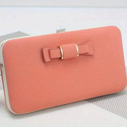 Elegant Bow Decor Phone Wallet DailySale