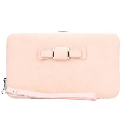 Elegant Bow Decor Phone Wallet DailySale