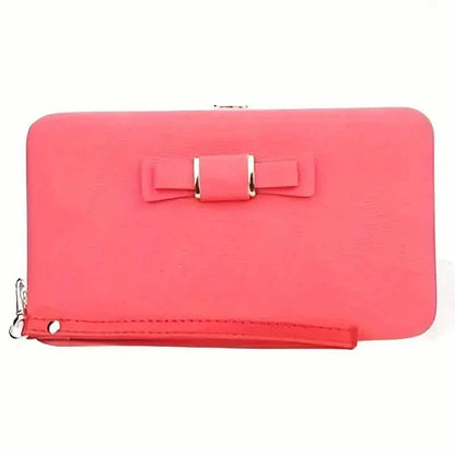Elegant Bow Decor Phone Wallet DailySale