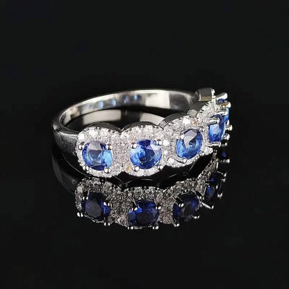 Elegant Copper Ring with Synthetic Cubic Zirconia DailySale