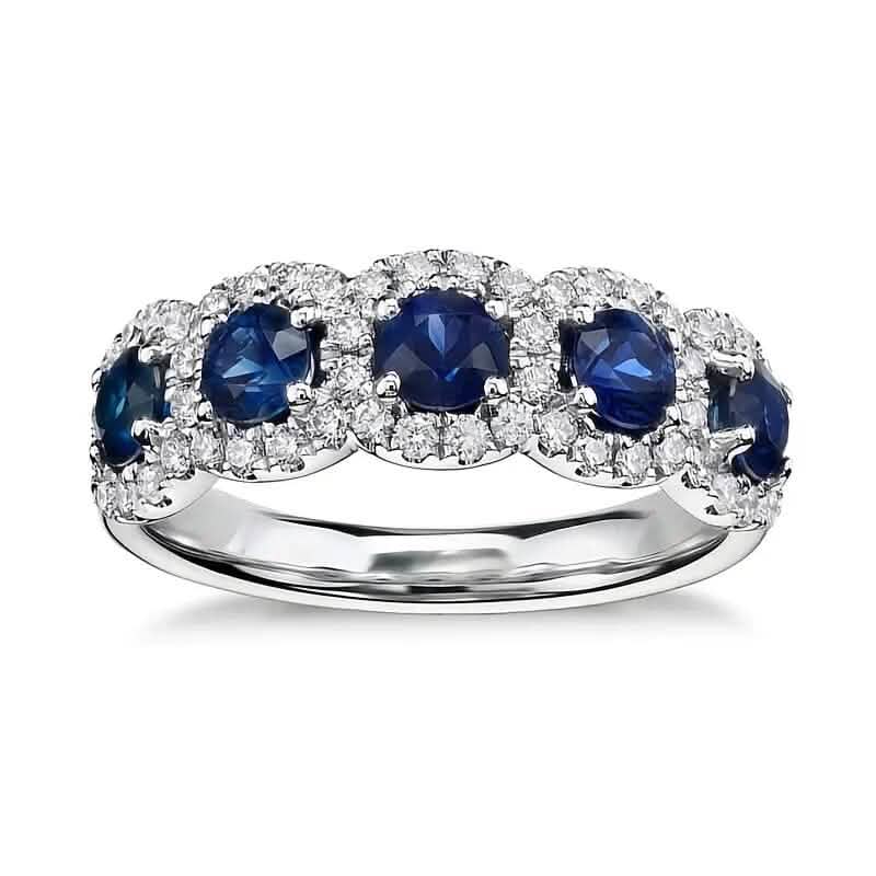 Elegant Copper Ring with Synthetic Cubic Zirconia DailySale