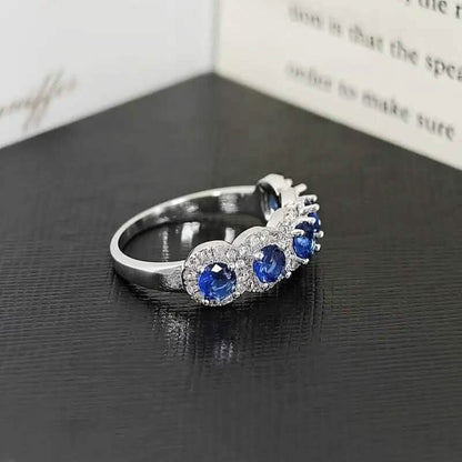 Elegant Copper Ring with Synthetic Cubic Zirconia DailySale