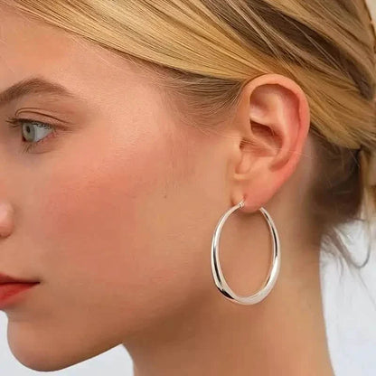 Elegant Daily Wear Round Circle Hoop Earrings DailySale