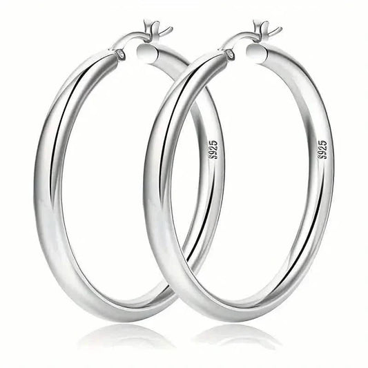 Elegant Daily Wear Round Circle Hoop Earrings DailySale