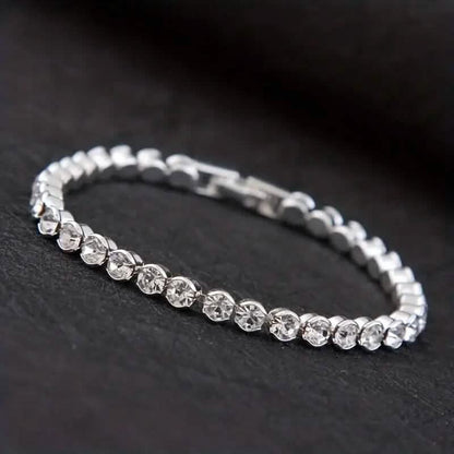 Elegant Rhinestone Tennis Bracelet DailySale