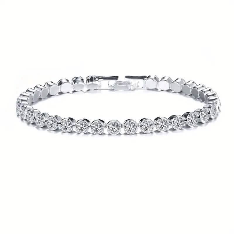Elegant Rhinestone Tennis Bracelet DailySale