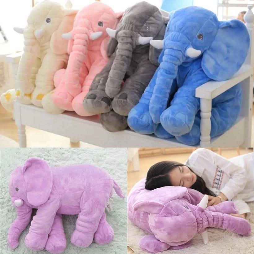 Elephant Plush Pillow - Assorted Colors DailySale