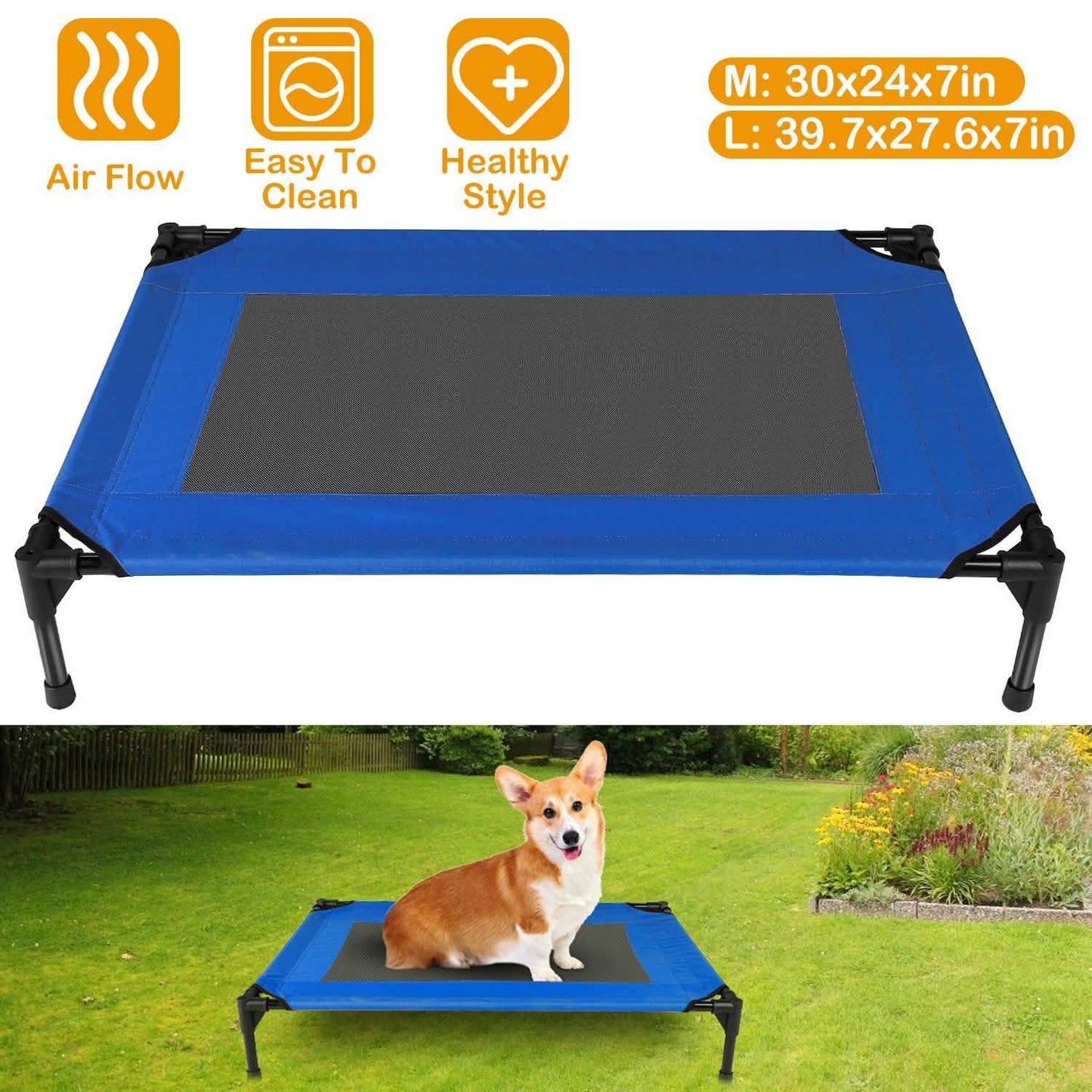 Elevated Dog Cot Bed DailySale