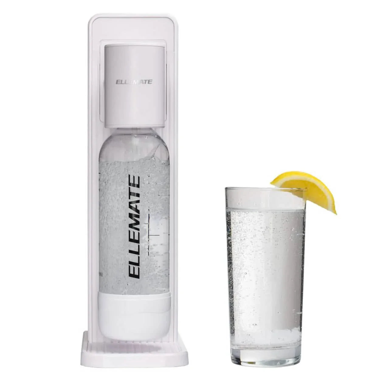 Ellemate Classic Carbonated Drink Maker, Seltzer Water with One-Push Fizz Technology, Cordless Carbonation for Bubbly Water DailySale
