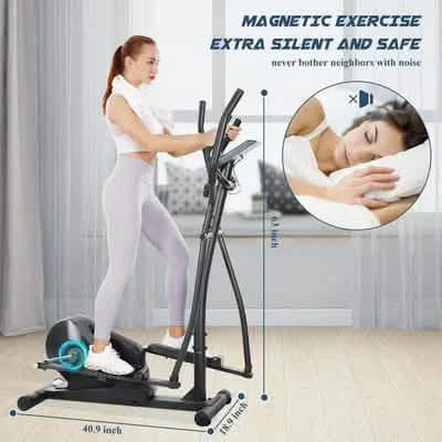 Elliptical Machine Home LCD Exercise Elliptical Trainers DailySale