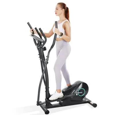 Elliptical Machine Home LCD Exercise Elliptical Trainers DailySale