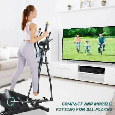 Elliptical Machine Home LCD Exercise Elliptical Trainers DailySale