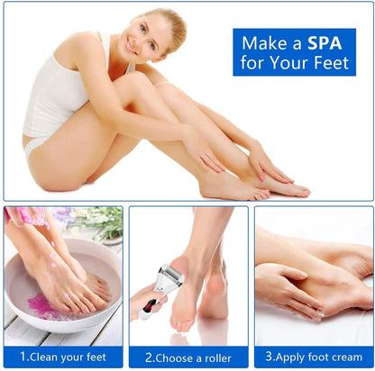 Elmchee Rechargeable Foot Callus Remover Kit DailySale