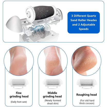 Elmchee Rechargeable Foot Callus Remover Kit DailySale