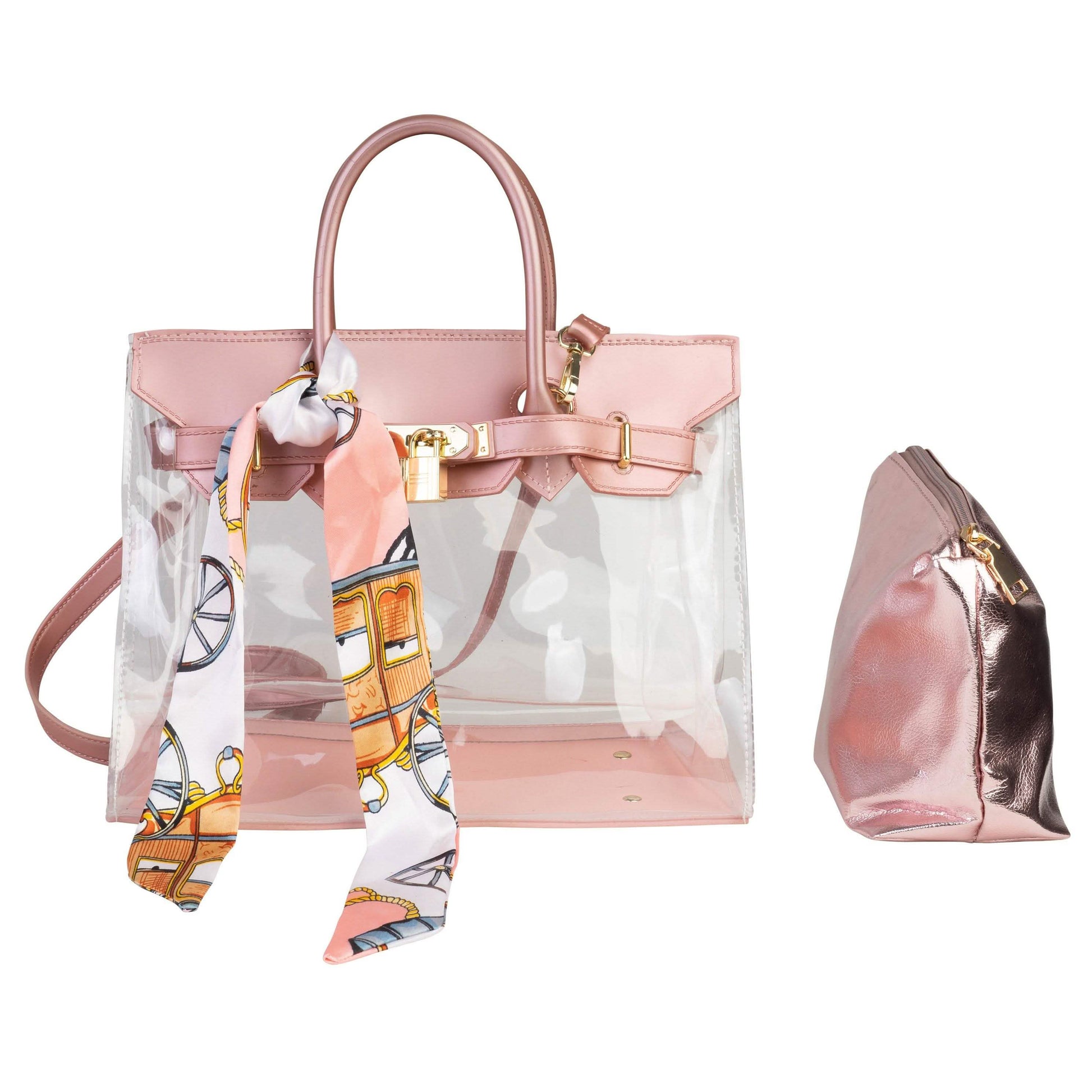 Emma Fashion Tote with Scarf DailySale