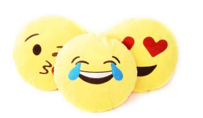 Emoticon Plush Decorative Pillows - Assorted Styles DailySale
