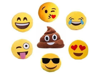 Emoticon Plush Decorative Pillows - Assorted Styles DailySale