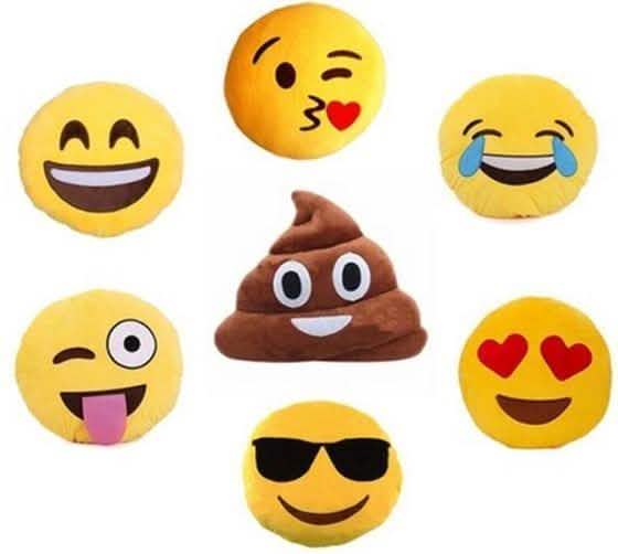 Emoticon Plush Decorative Pillows - Assorted Styles DailySale